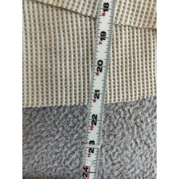 POL Track Suit Hoodie Oversized Waffle Knit Crop Top Hooded Pants - Picture 4 of 16